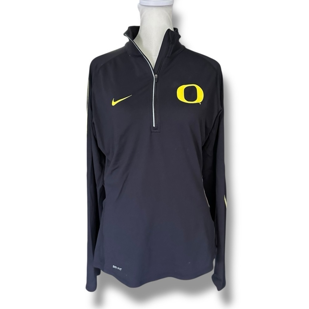Nike UO Oregon Ducks Collegiate Half-Zip Pullover Jacket | Women’s Medium